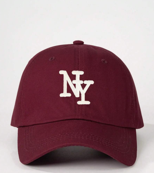 1 Piece Adjustable Baseball Cap with "NY" Embroidery, Casual Outdoor Sun Protection Hat, Suitable for Spring, Autumn, Travel, Beach and Vacation, Y2K Style for Young Adults