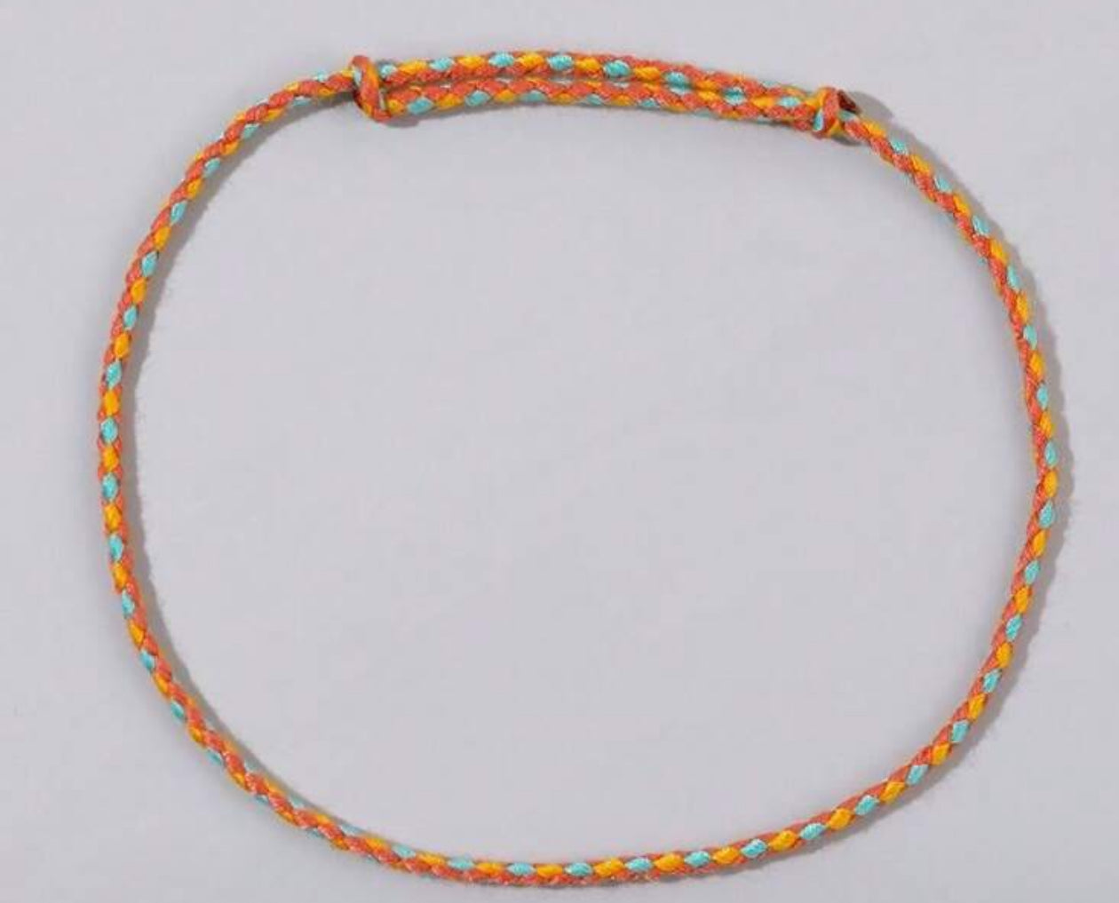 1pc Handcrafted Bohemian Braided Rope Anklet, Ocean Resort Style, Lucky Summer Beach Gift, Surfer Ankle Bracelet For Women, Best Friend Gift
