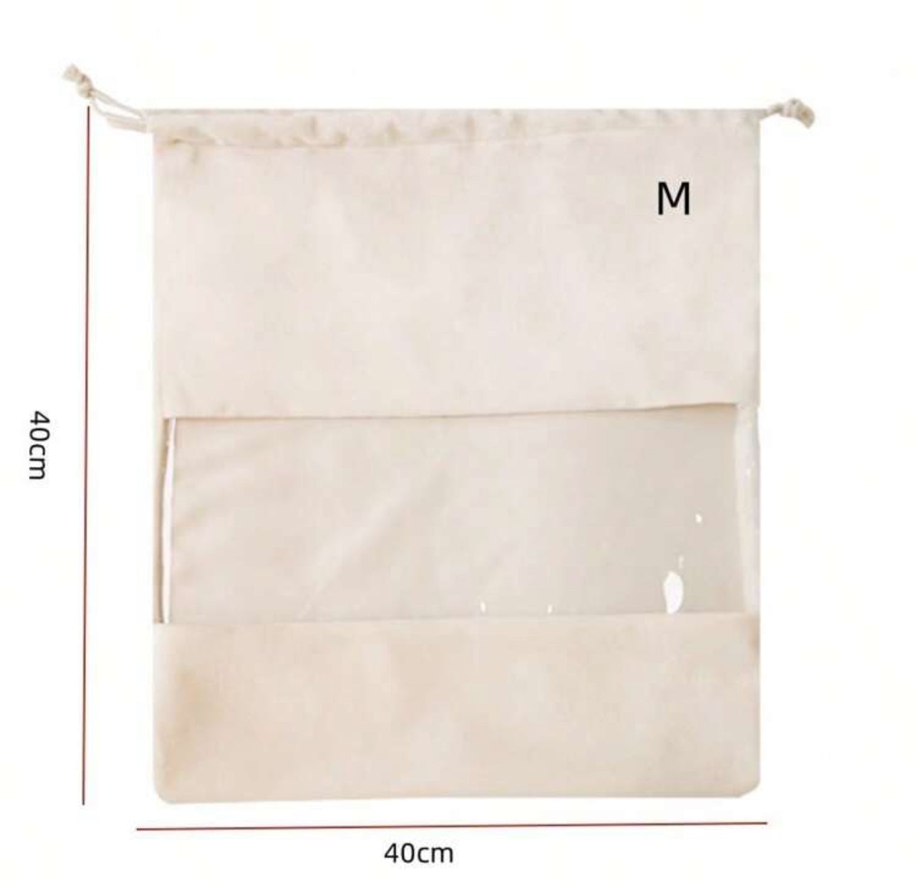 Suede Dust Proof Bag, Transparent Storage Bag, Luxury Handbag Protection Bag With Drawstring Closure For Women