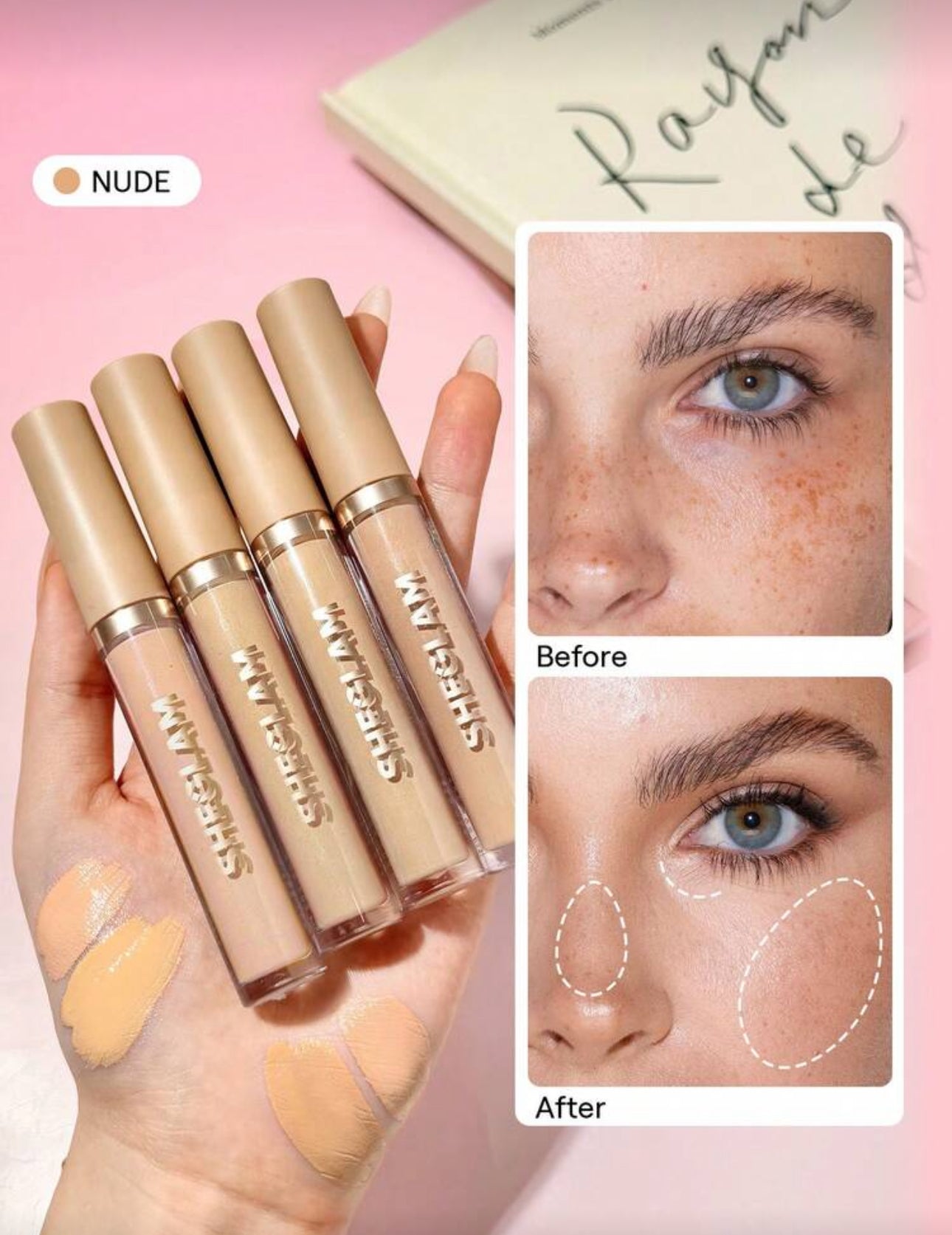 SHEGLAM Like Magic Hydrating Concealer-Nude