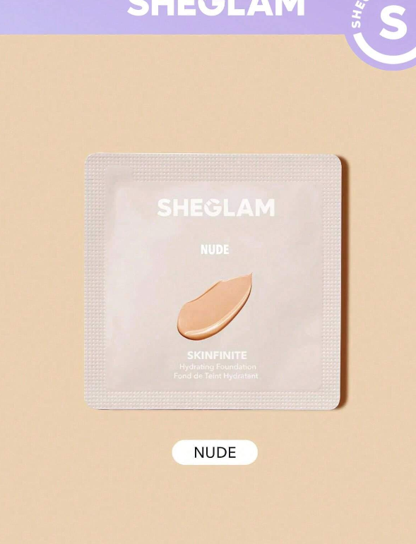 SHEGLAM Skinfinite Hydrating Foundation Sample-Nude Flawless Dewy Foundation