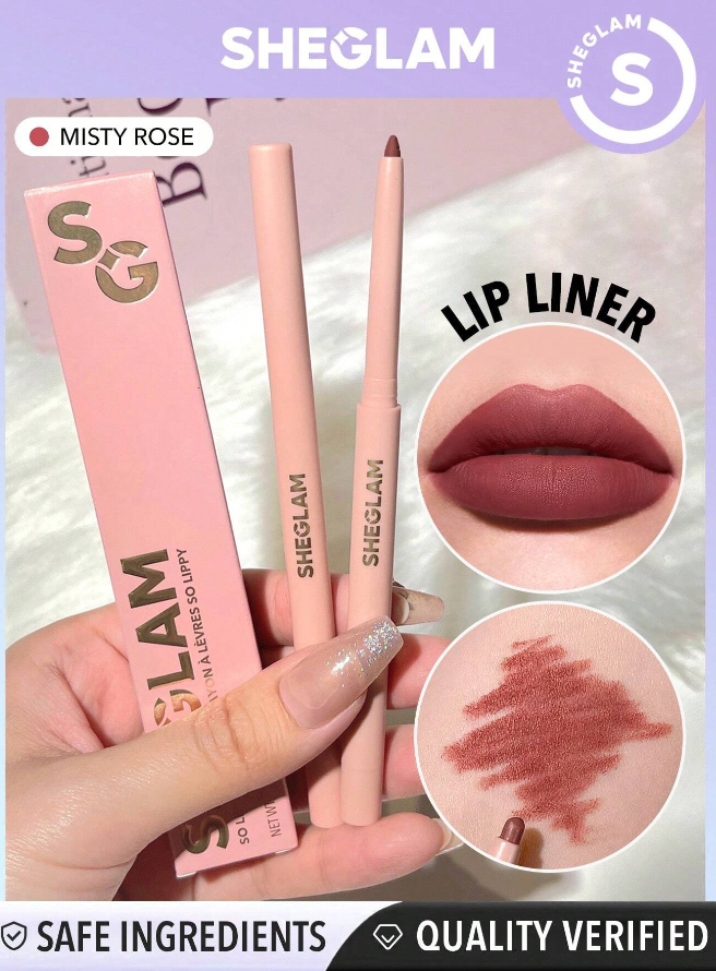 SHEGLAM So Lippy Lip Liner-Misty Rose Creamy Matte Lip Liner