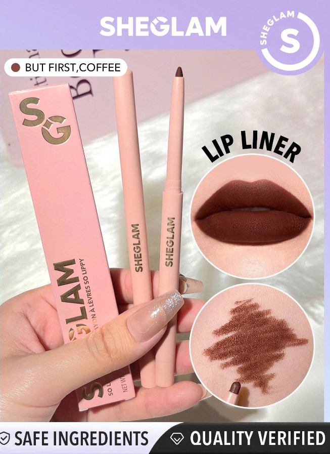 SHEGLAM So Lippy Lip Liner-But First,Coffee Creamy Matte Lip