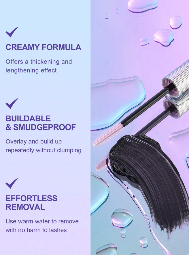 SHEGLAM Flutter Wink Volumizing Mascara Volumizing Lengthening