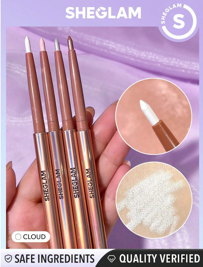 SHEGLAM Fairy Wand Precision Highlighter Pencil-Cloud Matte