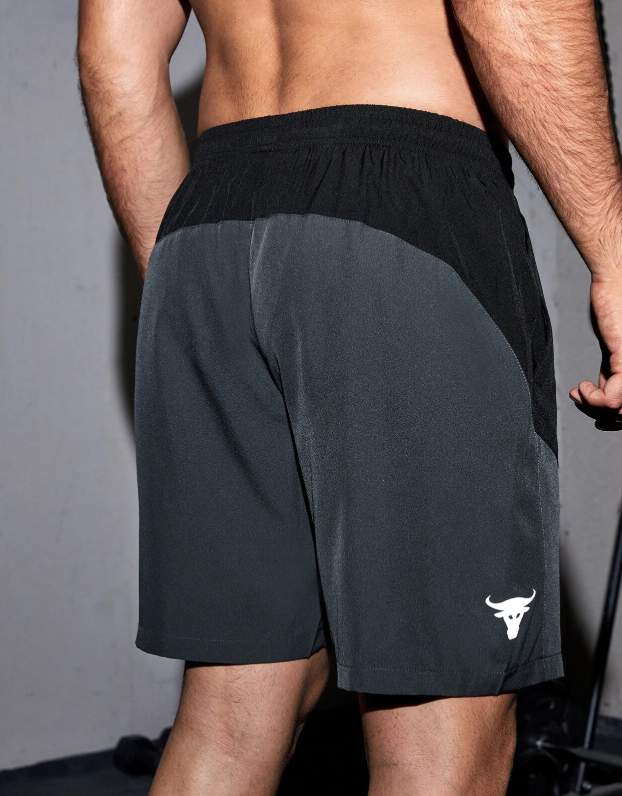 Manfinity Fitness Manfinity Fitness Men Reflective Cattle Print Color Block Sports