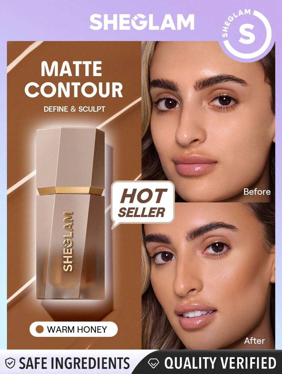 SHEGLAM Sun Sculpt Liquid Contour-Warm Honey Valentine'S Day Decor Love Gift Winter