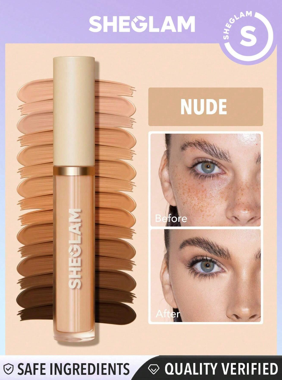 SHEGLAM Like Magic 12Hr Full Coverage Concealer-Honey Valentine'S Day Decor Love Gift Winter