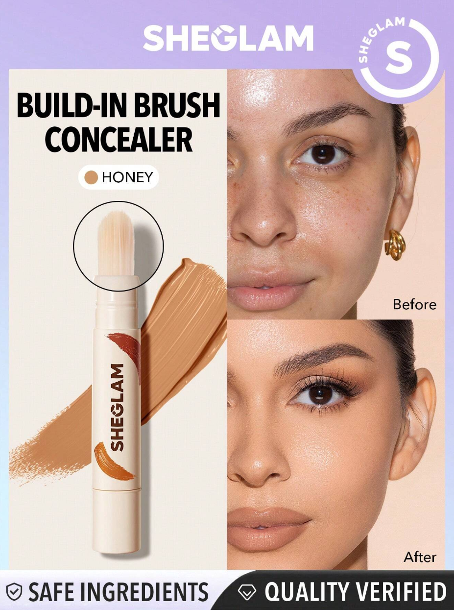 SHEGLAM Perfect Skin High Coverage Concealer-Honey Valentine'S Day Decor Love Gift