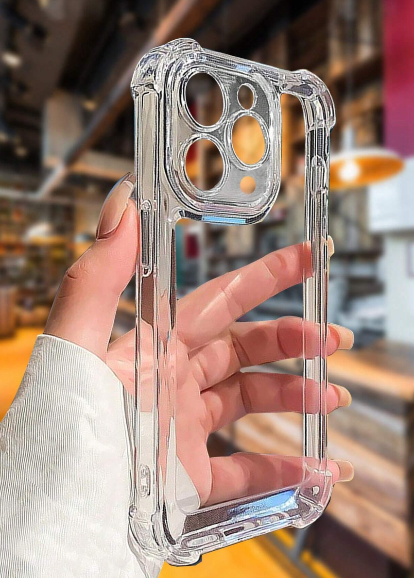 Apple Transparent Phone Case Compatible With IPhone