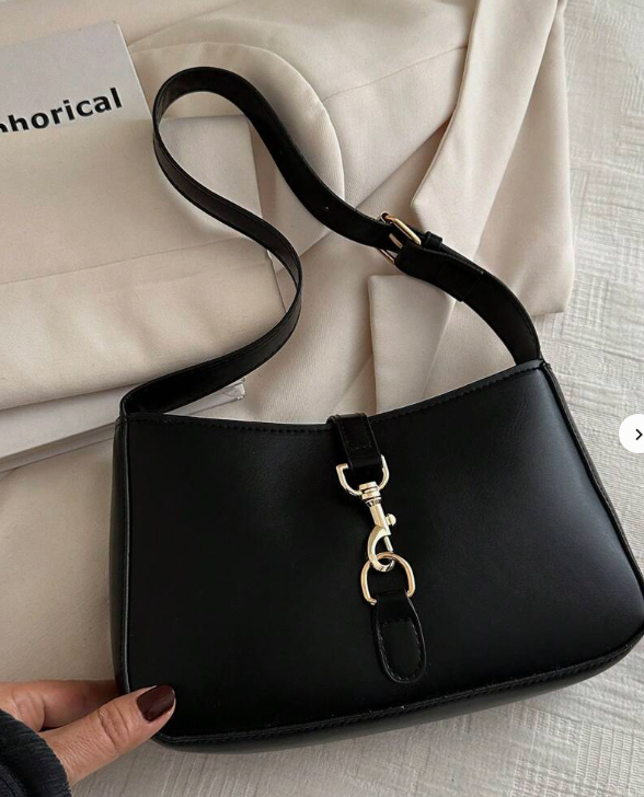 Minimalist Crescent Underarm Bag, Shoulder Bag, Women's