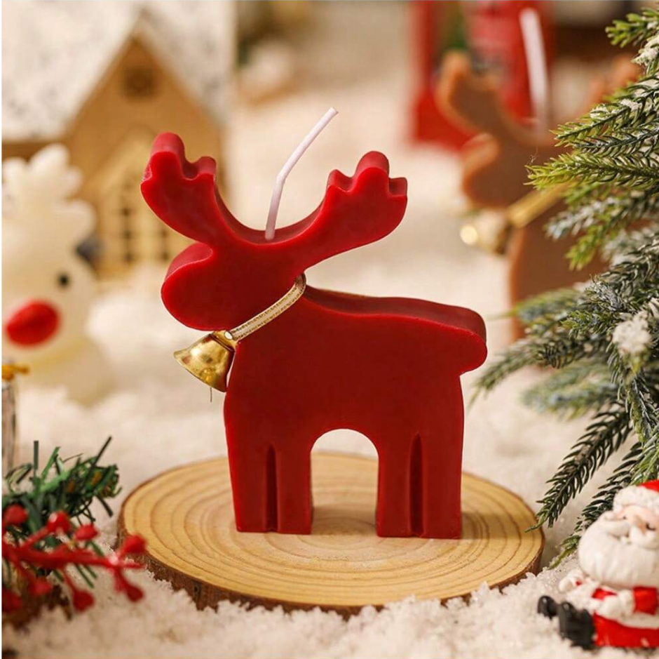 1Pc New Aromatherapy Candles Creative Tree, Deer, Snowflakes