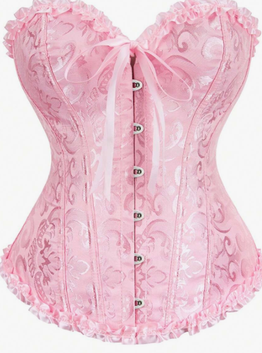 1pc Women's Palace Corset Top Body Shaper For Firm Belly And Chest Control Halloween