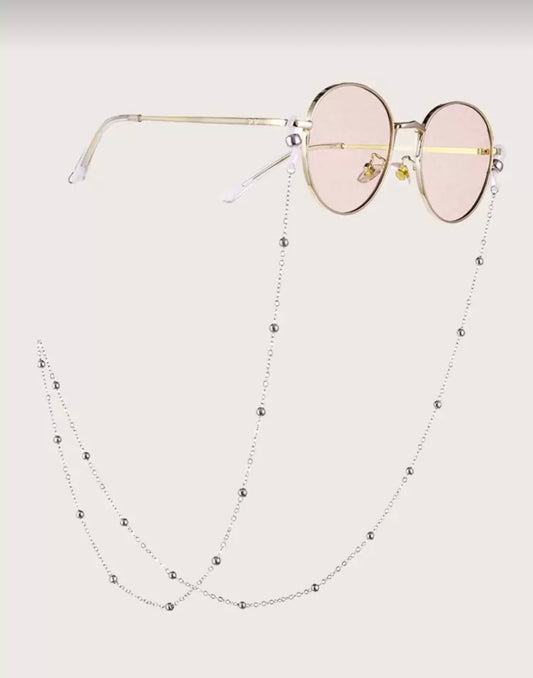 Elegant Round Ball Glasses Chain For Daily Life Or Summer Travel Glasses Accessories For Women