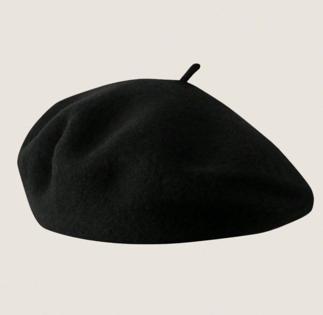 1 Piece Women's Beret, Autumn/Winter Retro Pumpkin Style, Korean Fashion Ladies, Casual Warm Japanese Wool Cap
