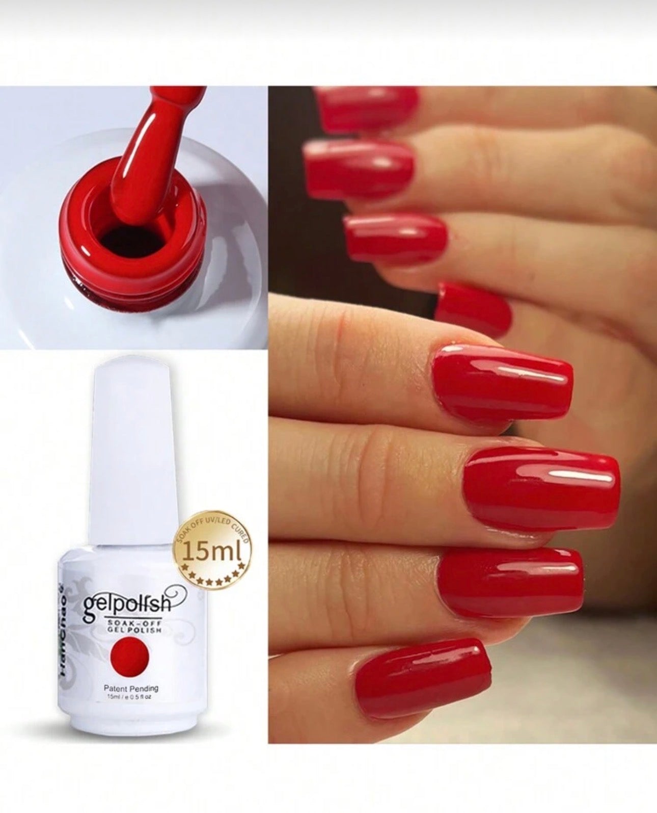 1 Bottle 15ml Removable Gel Nail Polish, LED/UV Lamp Removable, Neutral Color, Long-Lasting Quick-Drying, Suitable For Home Manicure And Salon DIY Nails