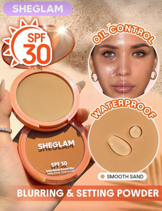 SHEGLAM Insta-Ready Sunset Blur Setting Powder-13 Smooth Sand
