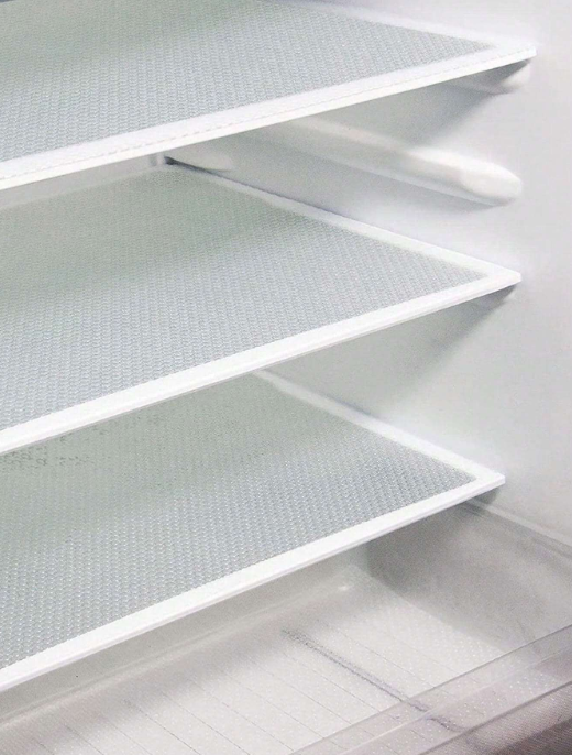 4 Pieces Washable Refrigerator Liners, Waterproof and Oil-Resistant Refrigerator Liners for Refrigerator Shelves, Freezer Glass Shelves, Kitchen Cabinets and Drawers