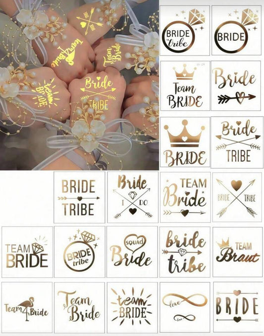20pcs Bachelorette Tattoos, Bachelorette Party Tattoos, Bachelorette Tattoos Temporary, Wedding Temporary Tattoos, Suitable For Men And Women Adult Face Hand Wedding Ceremony Summer Valentine Day