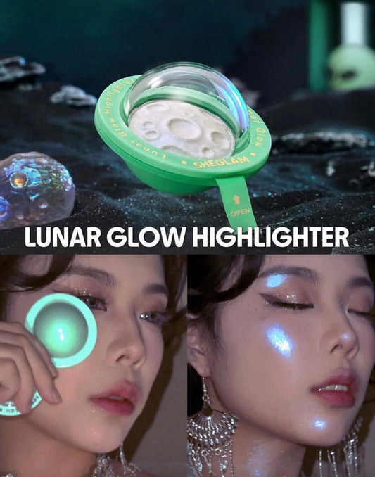 SHEGLAM Lunar Glow Highlighter-Neutron Star Brand Beauty Cosmetic Makeup For Women And Girls