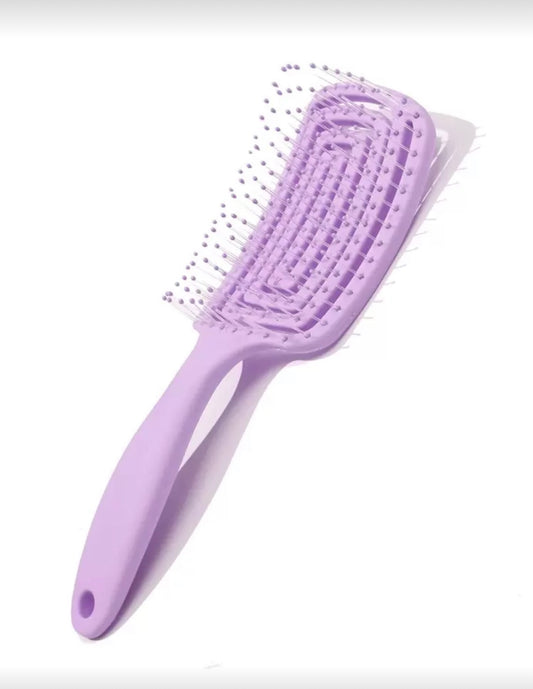 1pc Elastic Lacquer Solid Color Massage Comb (Medium Size), Back To School, Travel Holiday Essentials, Hair Accessories For Women, Brushes, Edge Brush Hair Comb Hair, Detangling Brush, Ball Brush, Mini Hair Brush Set, Wooden Comb, Hair Brush, Edge Brush H