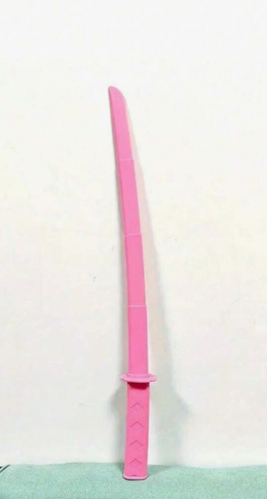 2 Piece Interesting Telescopic Sword - 3D Printed Plastic Katana, Suitable for Role Playing, LARP and Stage Performances