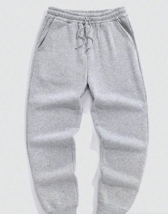 Manfinity Dauomo Men's Drawstring Waist Sweatpants