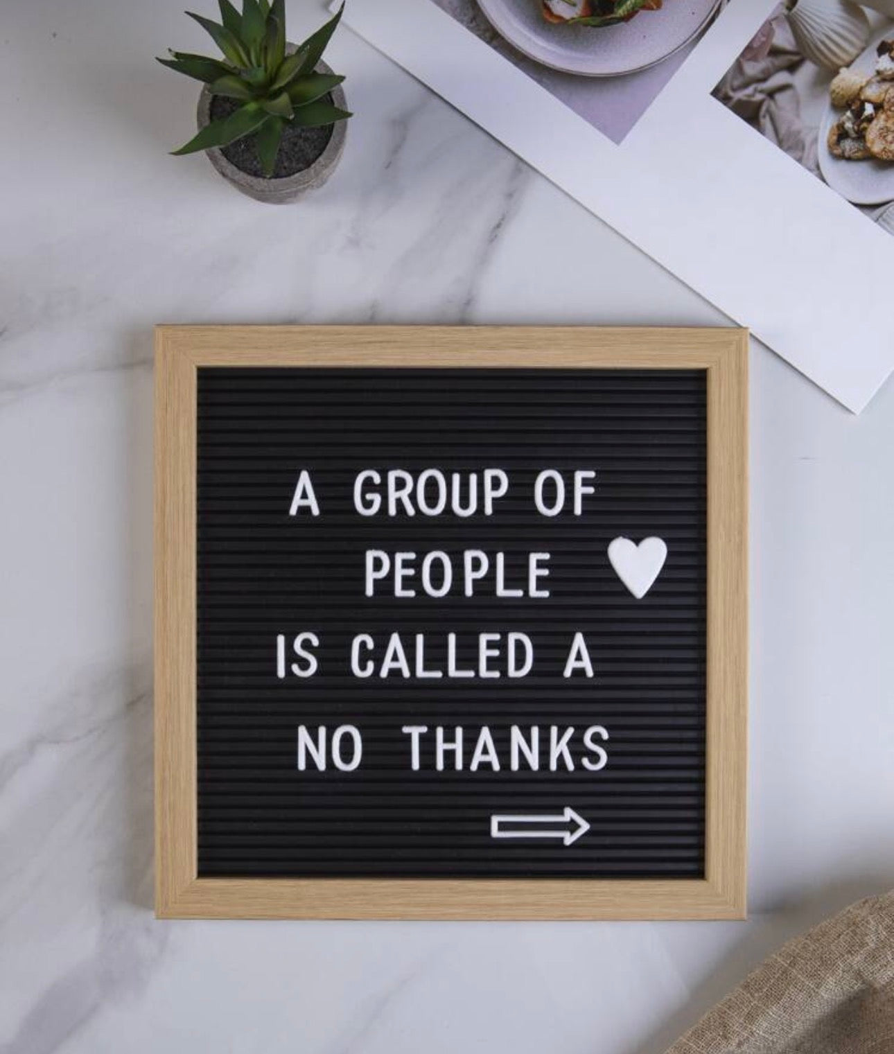 1pc Message Board Design Decoration Craft, DIY Plastic Letter Message Board, For Home Decor Best Gifts Birthday Graduation