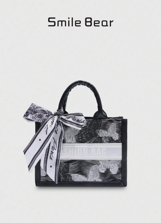 Simple and fashionable large-capacity handbag for women, ideal for summer