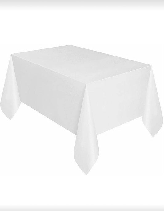 137x183cm Solid Color Disposable Tablecloth For Weddings, Christmas, Birthdays, Rectangular Table Cover