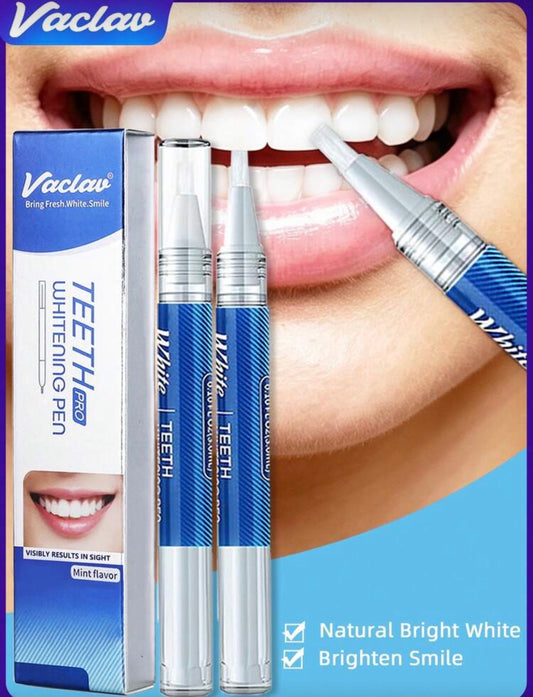 1pc/Box Vaclav Teeth Whitening Pen Teeth Whitening Gel Teeth Bleaching Gel Whitening Stain Removal Oral Care Effective For Coffee And Tea Stains