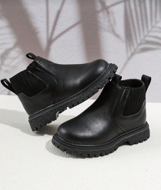 Baby Motorcycle Style Walking Shoes. Infant Fashion Boots. Baby Walking Booties