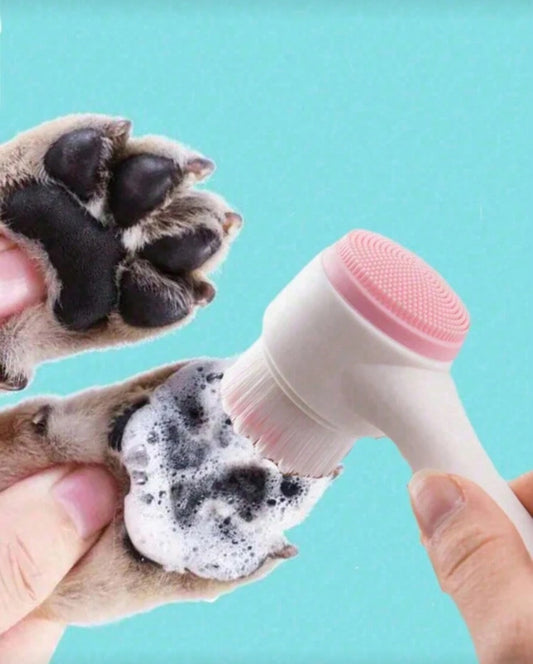 1pc Pet Foot Cleaning Brush For Cats & Dogs