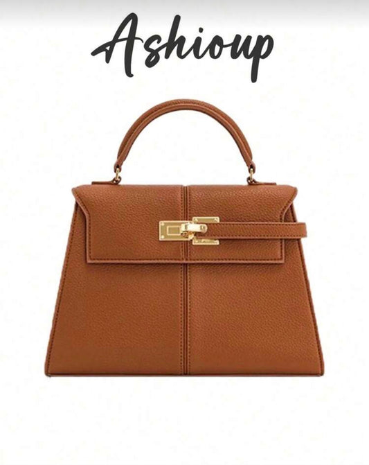 Trapezoid Minimalist Women's Top Handle Bag, Premium Versatile Crossbody Bag, Fashion Niche Handbag, Commuter Bag