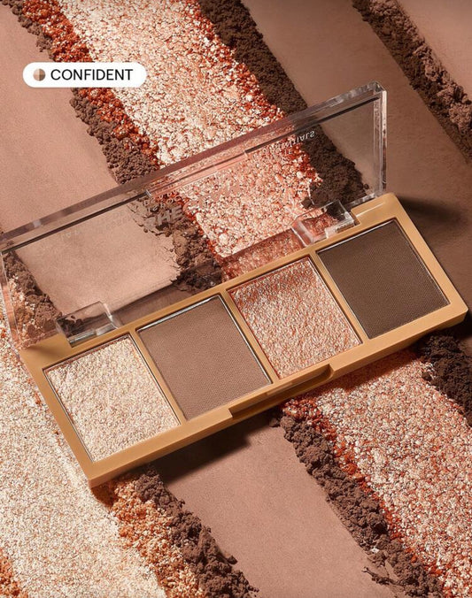 SHEGLAM The Essentials Pocket Eyeshadow Palette-Confident