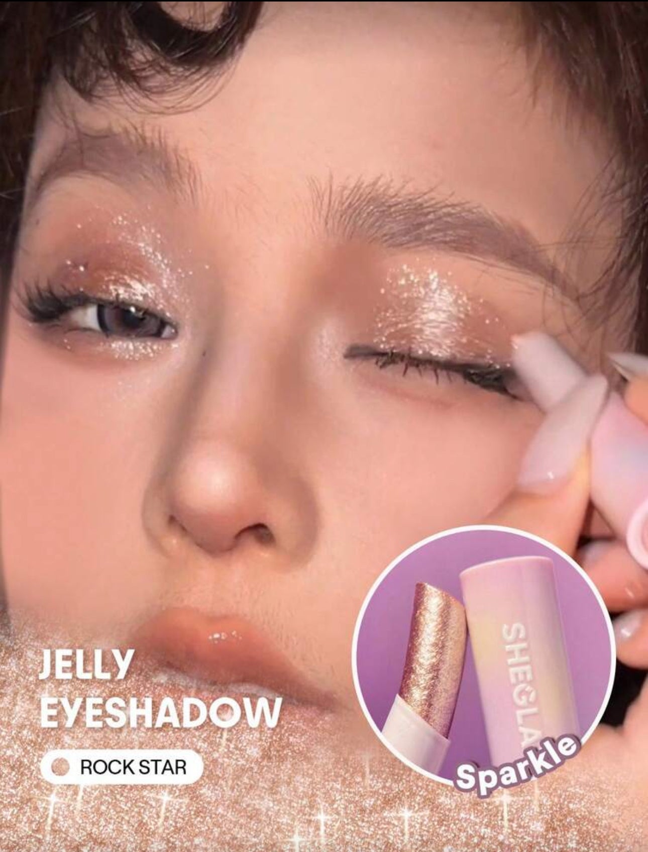 SHEGLAM Crystal Jelly Glaze Stick-Rock Star