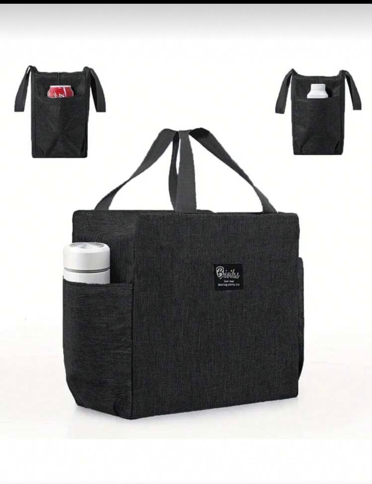 1pc, Waterproof Thermal Lunch Box Bag For Students And Office Workers - Perfect Travel Accessory And Kitchen Gadget For Healthy Meals On The Go