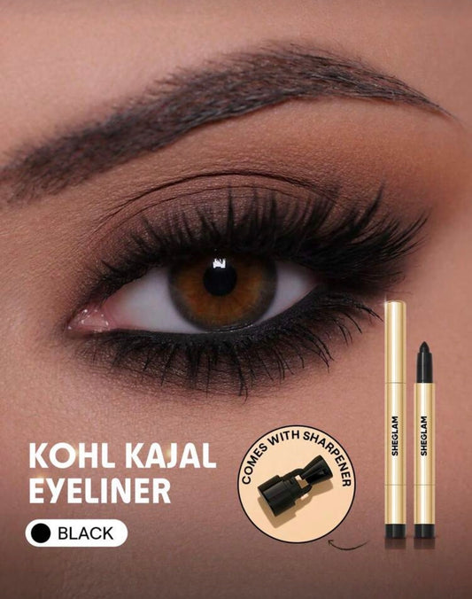 SHEGLAM Bold Moves Kohl Cream Eyeliner Pencil Kohl Kajal Henna
