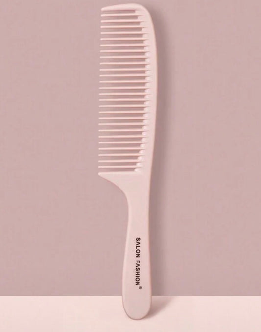 salon fashion 1pc Wide Tooth Comb, Styling Comb Set, Suitable For Various Hairstyles And Detangling - Wide Tooth, Fine Tooth, Parting Tail Comb, Hair Styling, Double Wide Tooth Comb, Suitable For Wet Hair, Wavy Hair, Thick Curly Hair