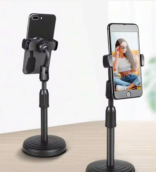 Adjustable Phone Stand, Flexible Slouchy Phone Holder, Height & Angle Adjustable, Suitable For Office, Leisure, Business, Home, Compatible With 3.5-6.7 Inch Devices