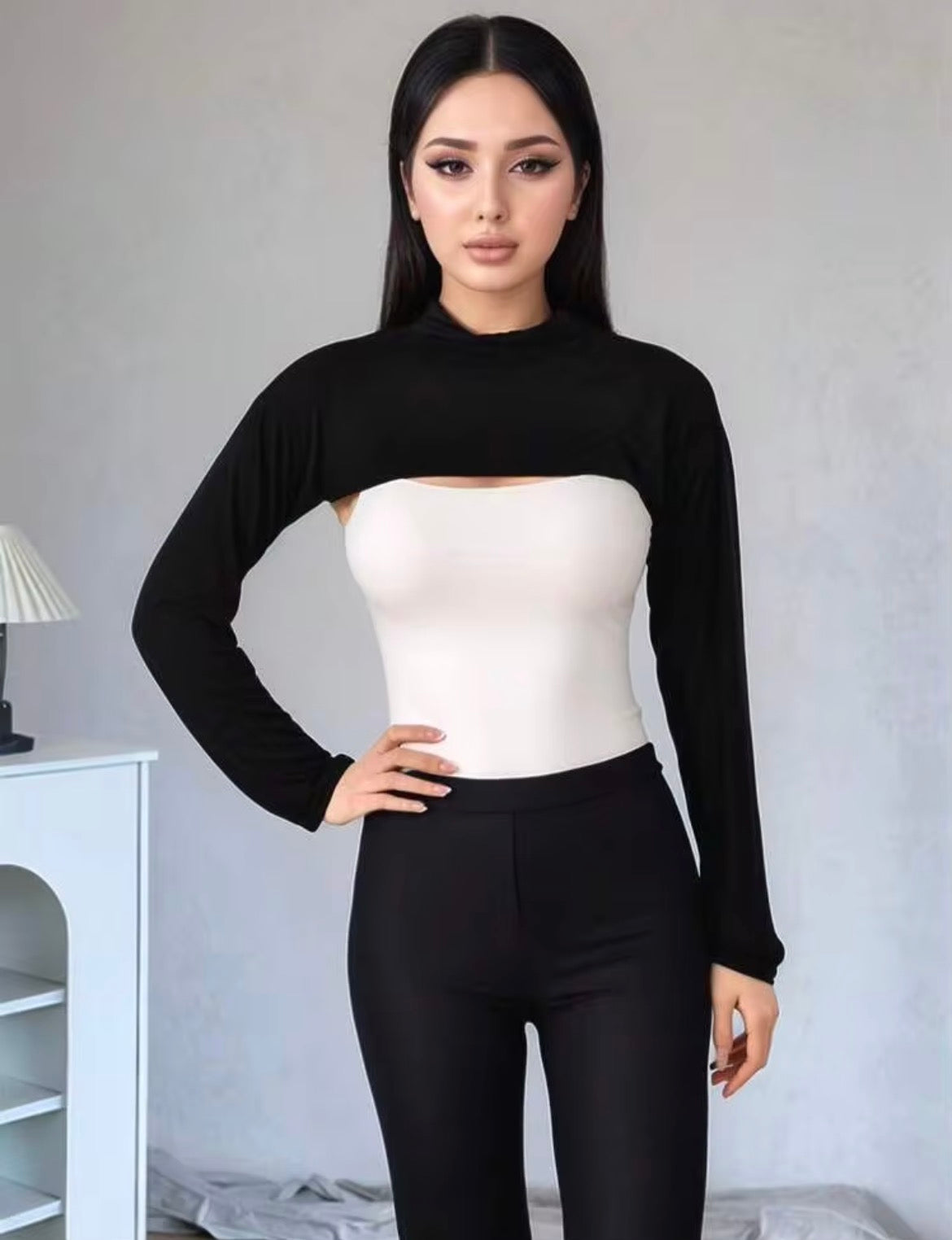 1pc Women Fashion Solid Color Arm Sleeves, Collarless, Breathable, For Outdoor Sun Protection & Casual Daily Wear Summer,Travel,Festival