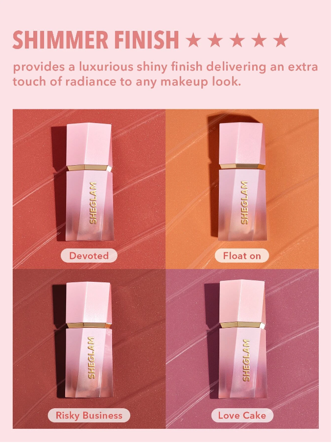 SHEGLAM Color Bloom Liquid Blush - Love Cake