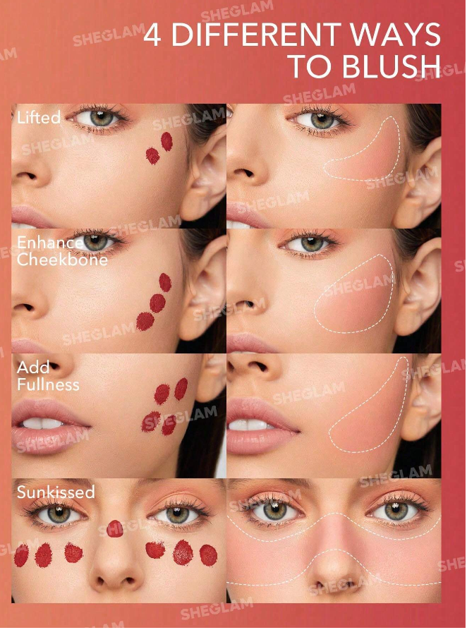 SHEGLAM Color Bloom Liquid Blush - Love Cake