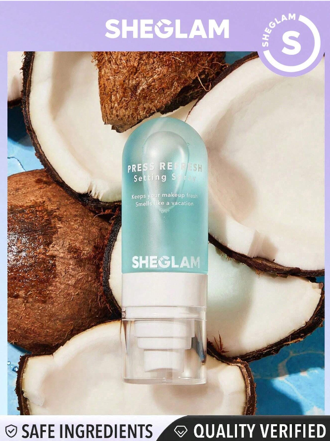 SHEGLAM Press Refresh Setting Spray Moisturizing Long Lasting Makeup Setting Spray
