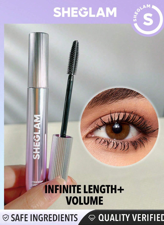 SHEGLAM Flutter Wink Volumizing Mascara Volumizing Lengthening