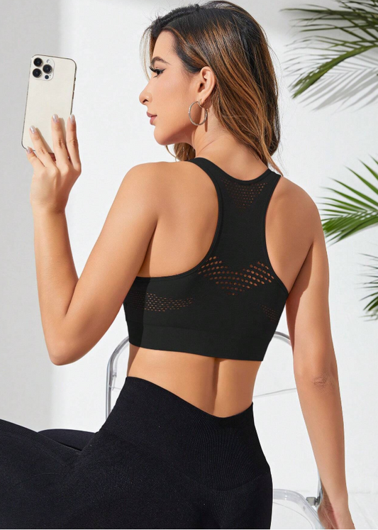 SHEIN Sport Studio Women's Seamless Sports Bra