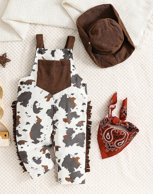 Wildeya Baby Boy 2pcs Western Style Cowboy Casual, Versatile