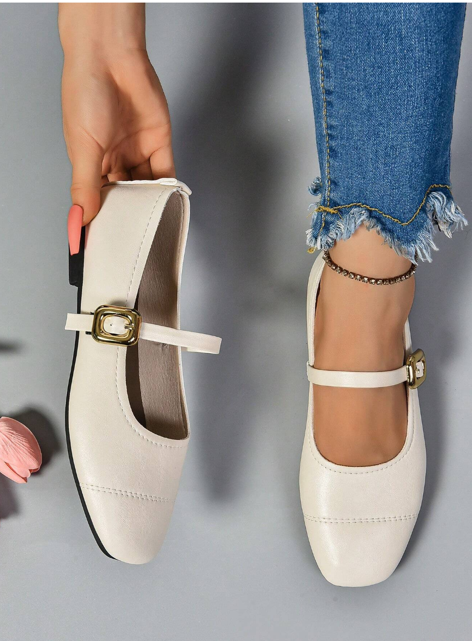 New Women Fashion Spring Autumn Strap Mary Jane Flats Shallow Pointed Toe ComfortableNew Women Fashion Spring Autumn Strap Mary Jane Flats Shallow Pointed Toe Comfortable