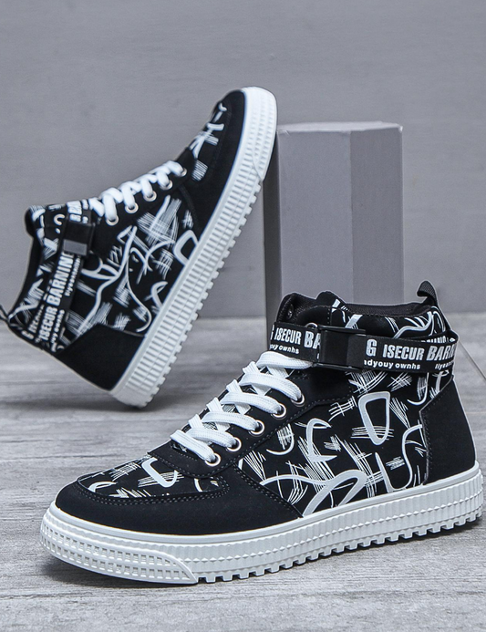 Men's Casual Athletic Shoes, Slip-Resistant Student Sports Shoes