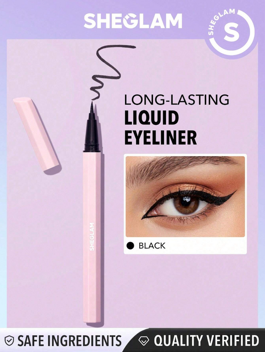 SHEGLAM Eternal Beauty Liquid Eyeliner-Black Waterproof Matte Eyeliner Pencil